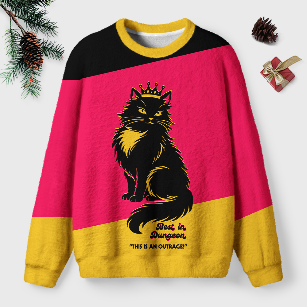 Pagewings Sci Fi Book Lover Unisex Ugly Light Knit Sweatshirt