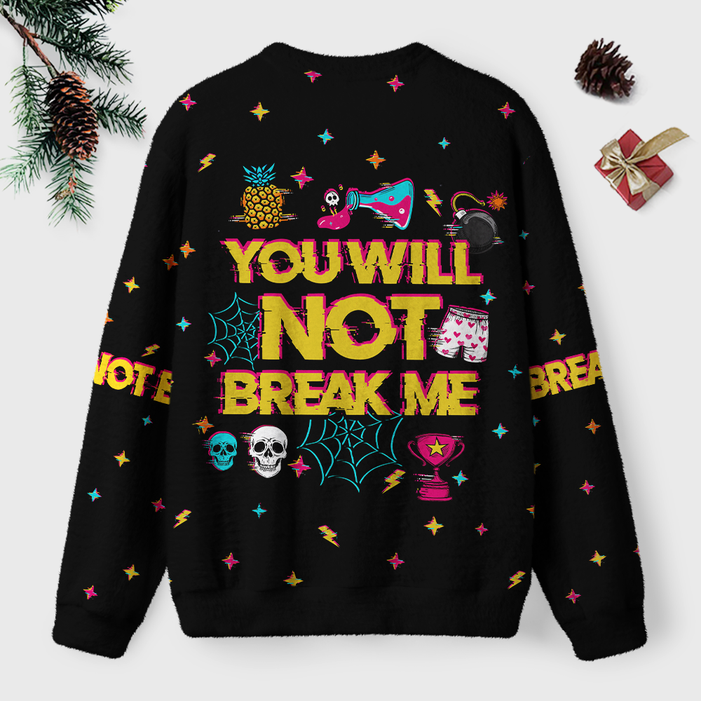 Pagewings Sci Fi Book Lover Unisex Ugly Light Knit Sweatshirt