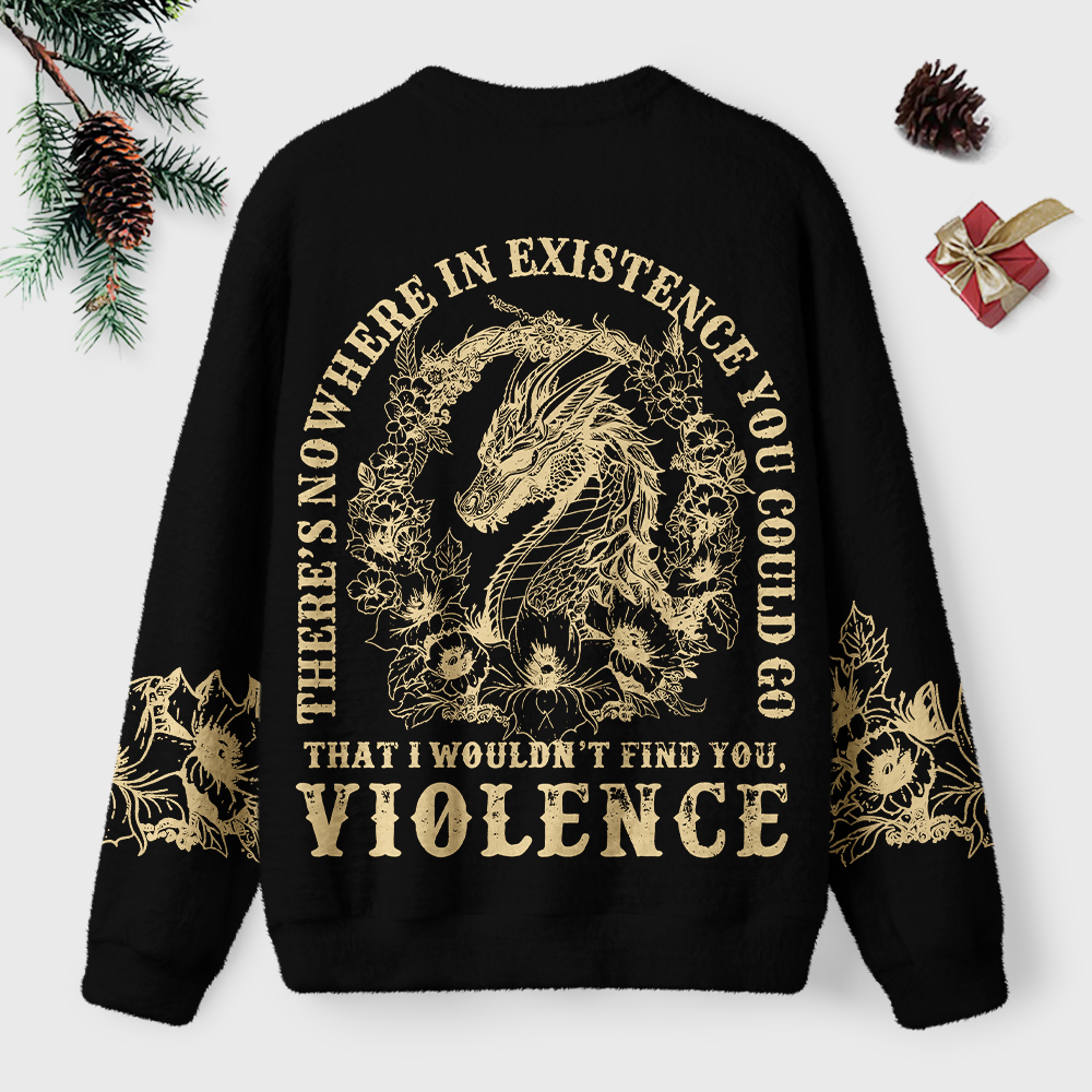 Pagewings Fantasy Bookish Unisex Ugly Light Knit Sweatshirt