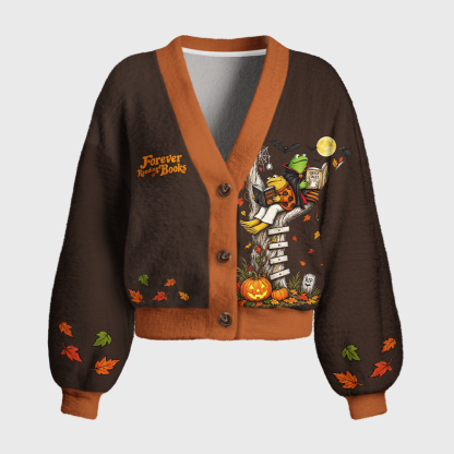Pagewings Bookish Vibe Women's Cardigan Sweater