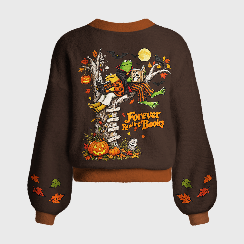 Pagewings Bookish Vibe Women's Cardigan Sweater