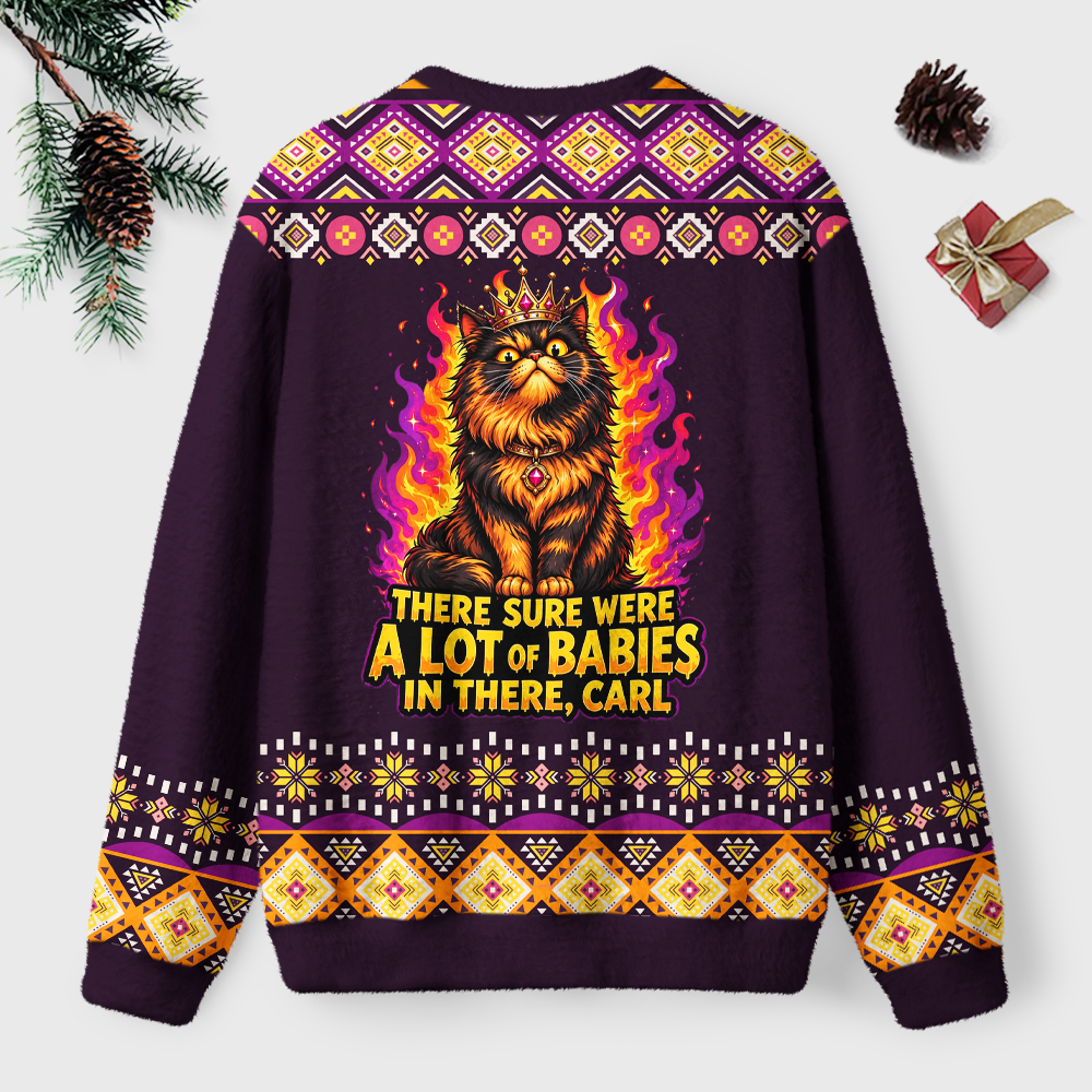 Pagewings Sci Fi Book Lover Unisex Ugly Light Knit Sweatshirt