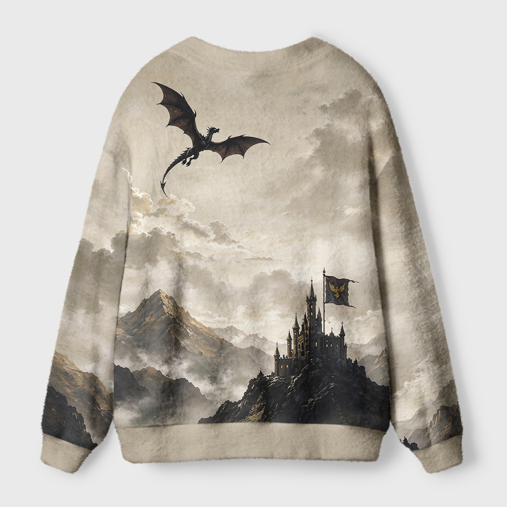 Pagewings Fantasy Bookish Light Knit Unisex Cardigan Sweaters