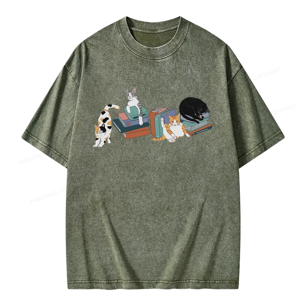 Pagewings Emotionally Attached To Fictional Characters Unisex Washed T