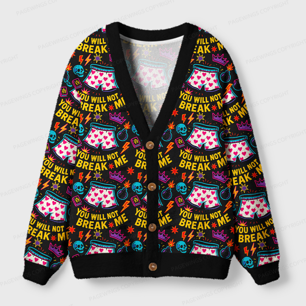 Pagewings Sci Fi Book Lover Light Knit Unisex Cardigan Sweaters