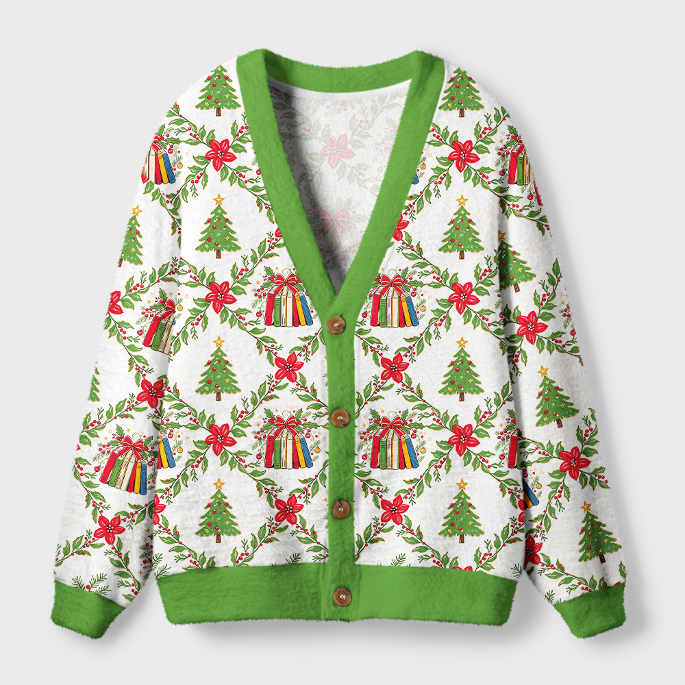 Pagewings Bookish Vibe Light Knit Unisex Cardigan Sweaters