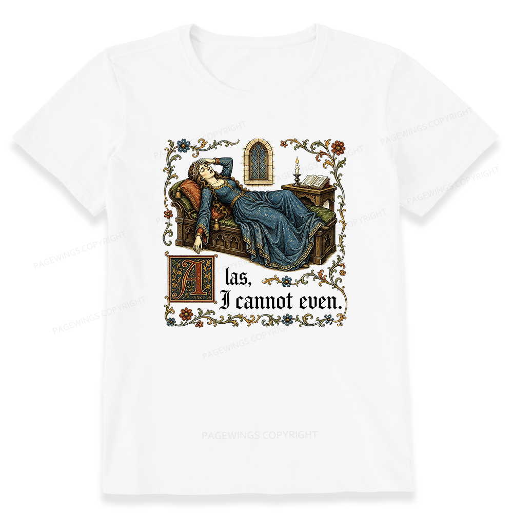 Pagewings Medieval Book Lover Unisex Classic T-shirt