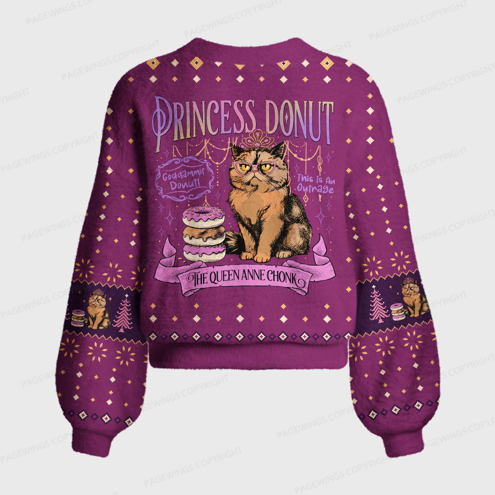 Pagewings Sci Fi Book Lover Women's Cardigan Sweater