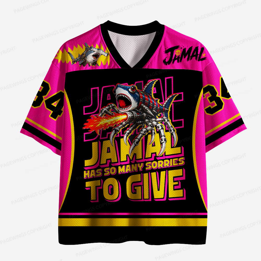 Pagewings Sci Fi Bookish Unisex Mesh Jersey