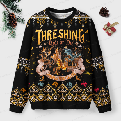 Pagewings Fantasy Reader Unisex Ugly Light Knit Sweatshirt