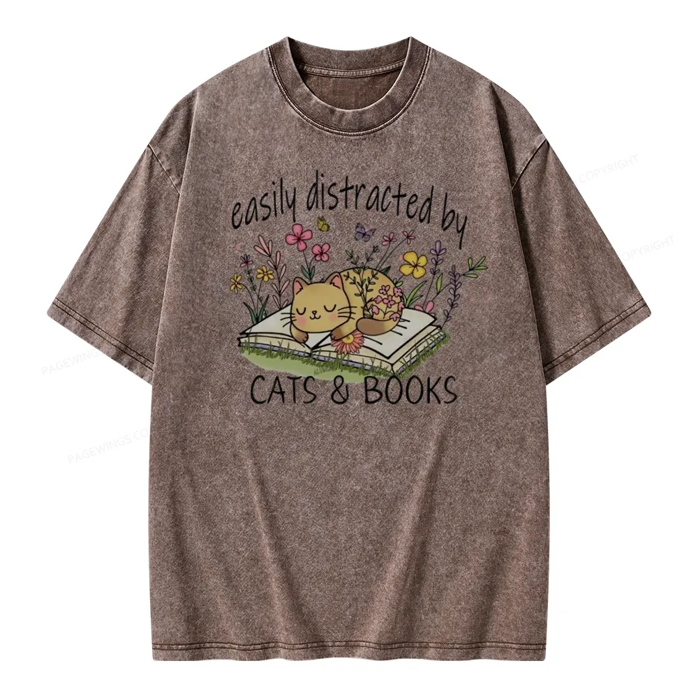 Pagewings Emotionally Attached To Fictional Characters Unisex Washed T