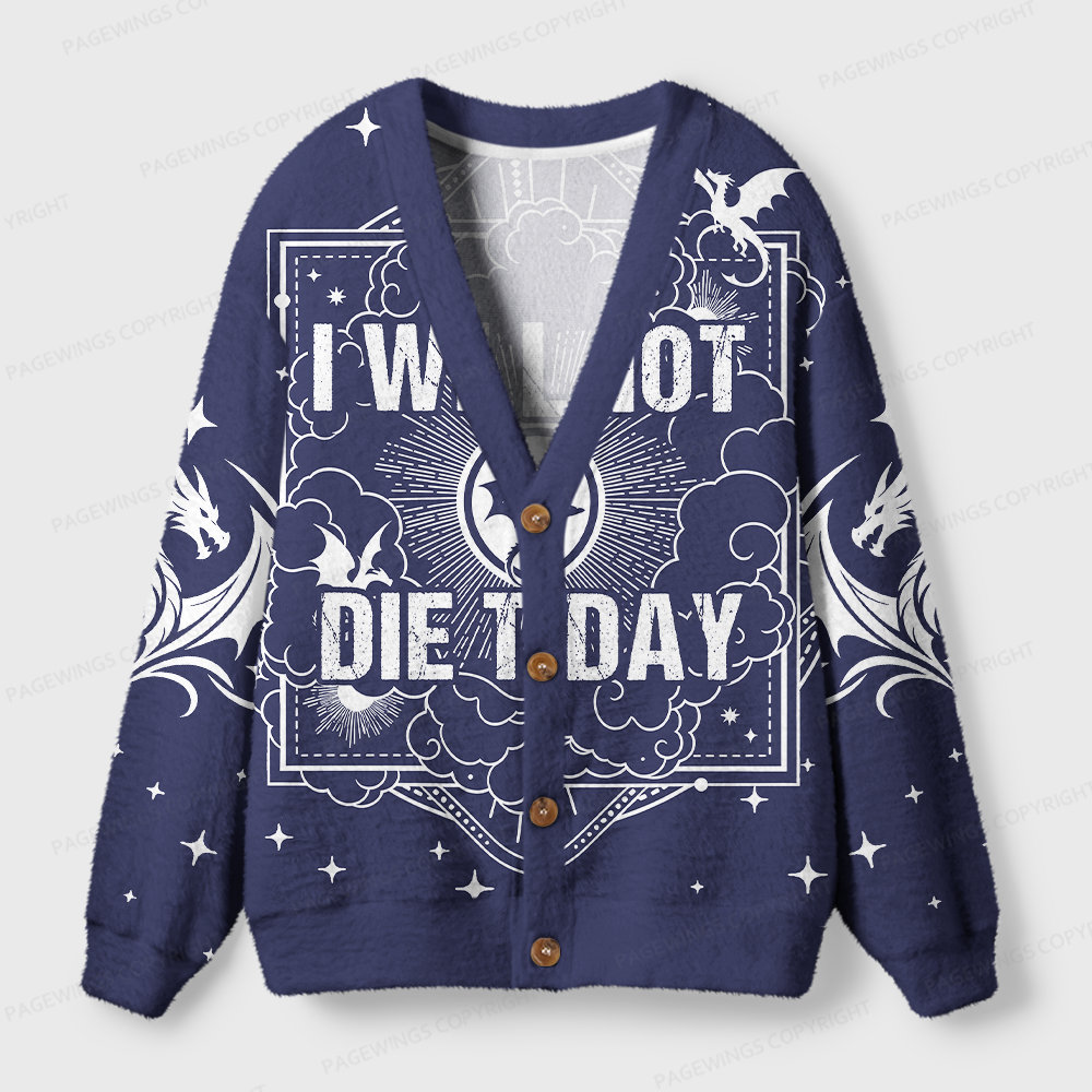 Pagewings Fantasy Bookish Light Knit Unisex Cardigan Sweaters