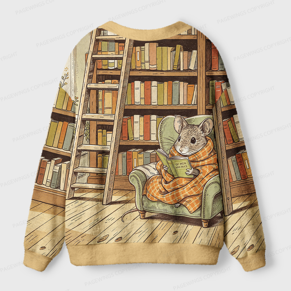 Pagewings Bookish Vibe Light Knit Unisex Cardigan Sweaters
