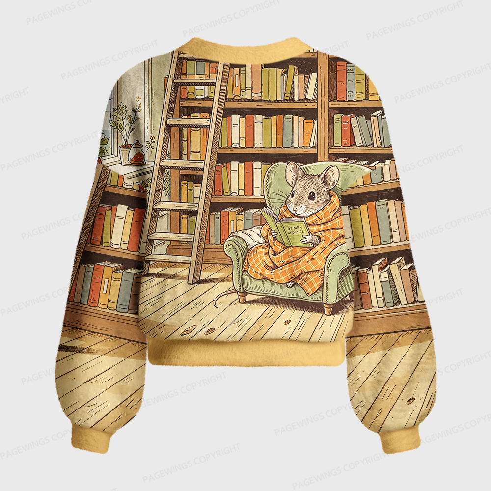 Pagewings Bookish Vibe Women's Cardigan Sweater