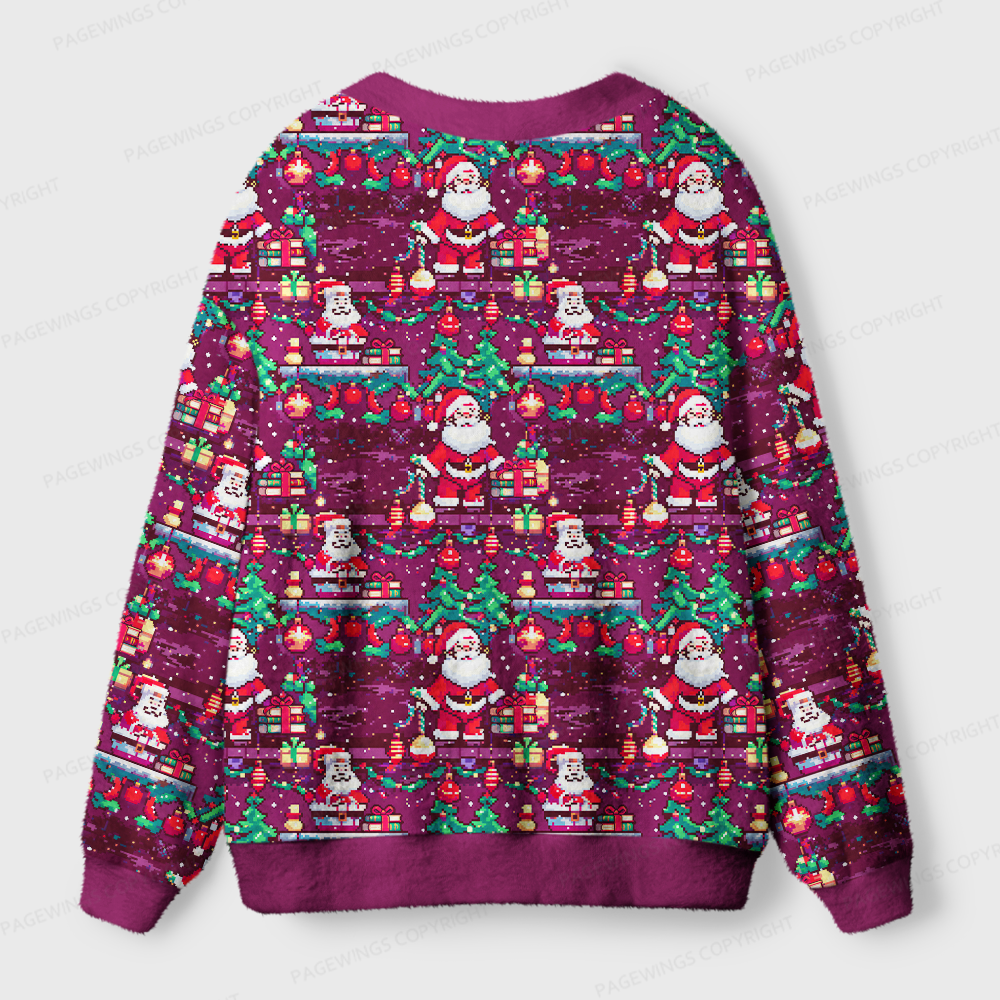 Pagewings Christmas Bookish Light Knit Unisex Cardigan Sweaters