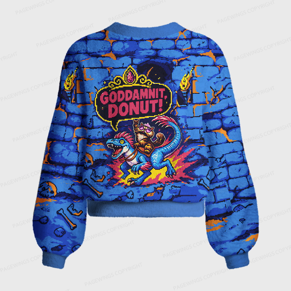 Pagewings Sci Fi Book Lover Women's Cardigan Sweater