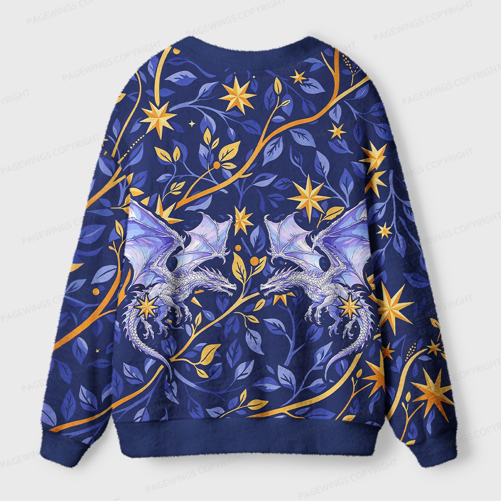Pagewings Fantasy Bookish Light Knit Unisex Cardigan Sweaters