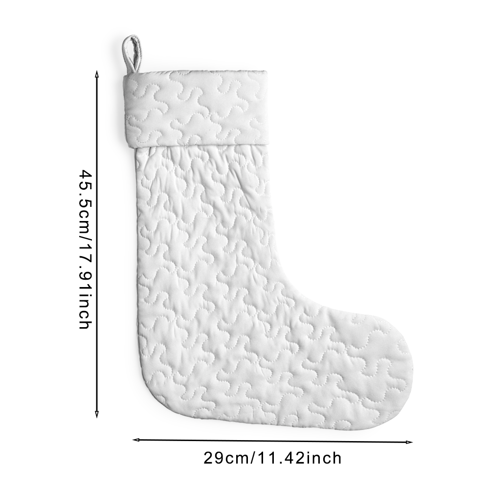 Pagewings Personalized Name Gingerbread Reading Christmas Stocking