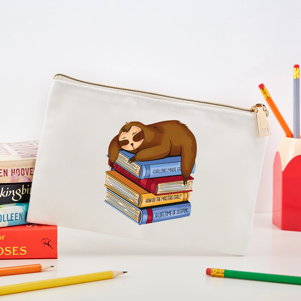 Pagewings Sloth And Book Pouch
