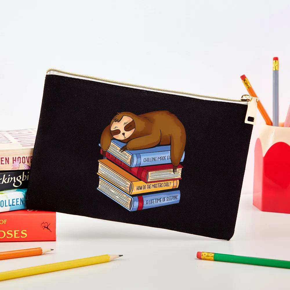 Pagewings Sloth And Book Pouch