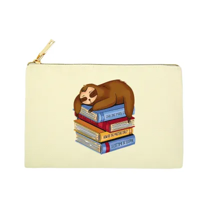 Pagewings Sloth And Book Pouch