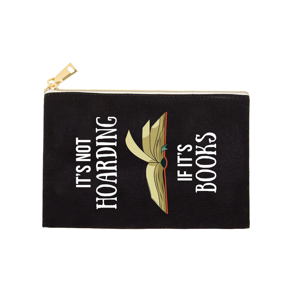 Pagewings It's Not Hoarding If It's Books Unisex Pouch