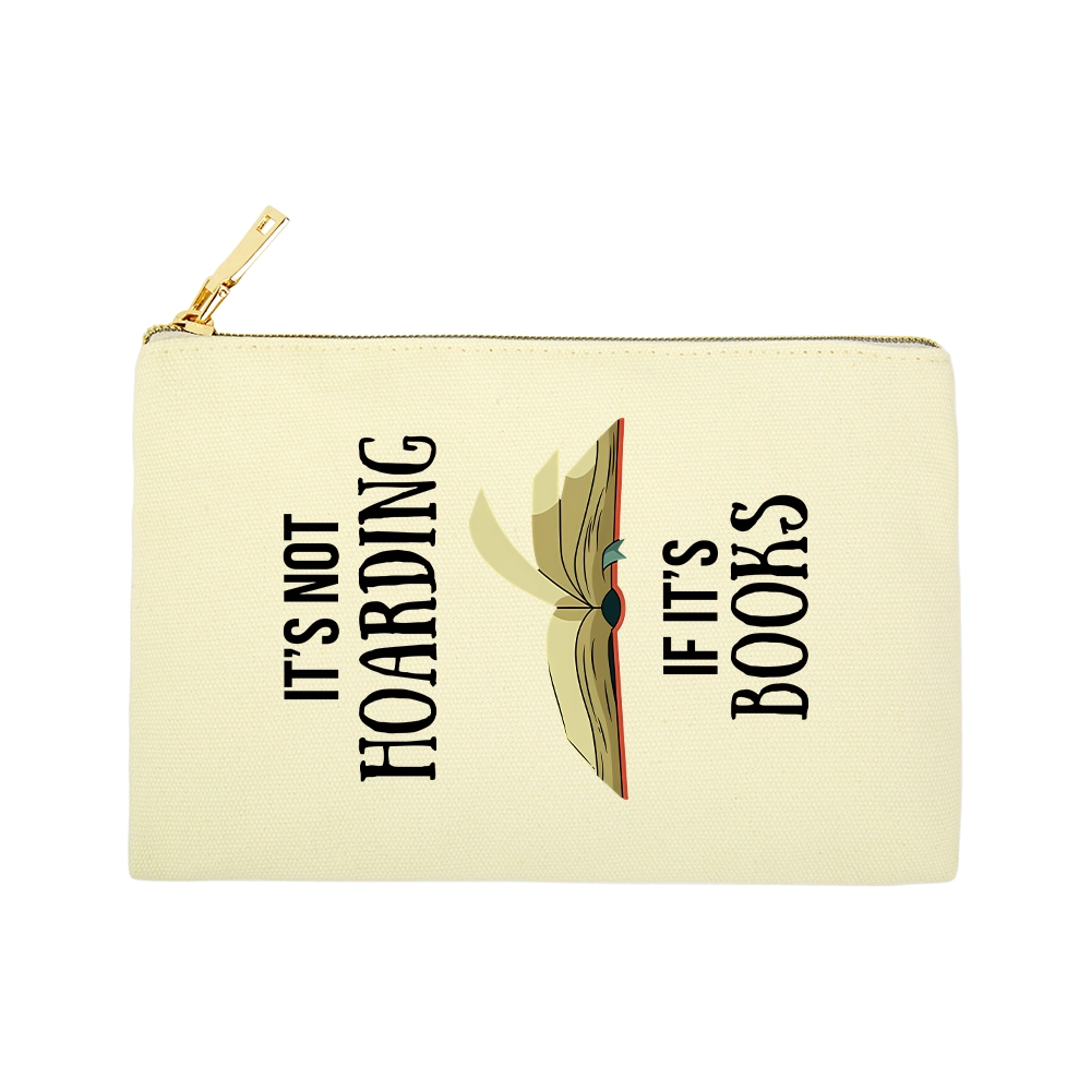 Pagewings It's Not Hoarding If It's Books Unisex Pouch