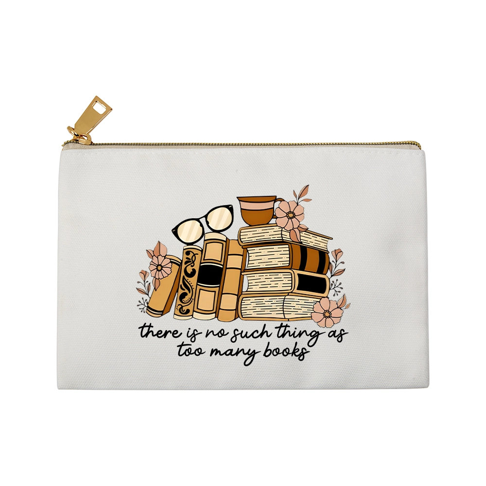 Pagewings There is no Such Thing as Too Many Books Pouch