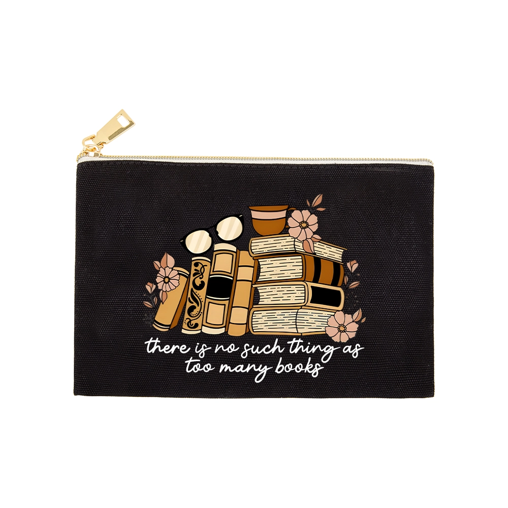 Pagewings There is no Such Thing as Too Many Books Pouch
