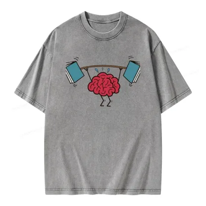 Pagewings It's Book O'Clock Unisex Washed T-shirt