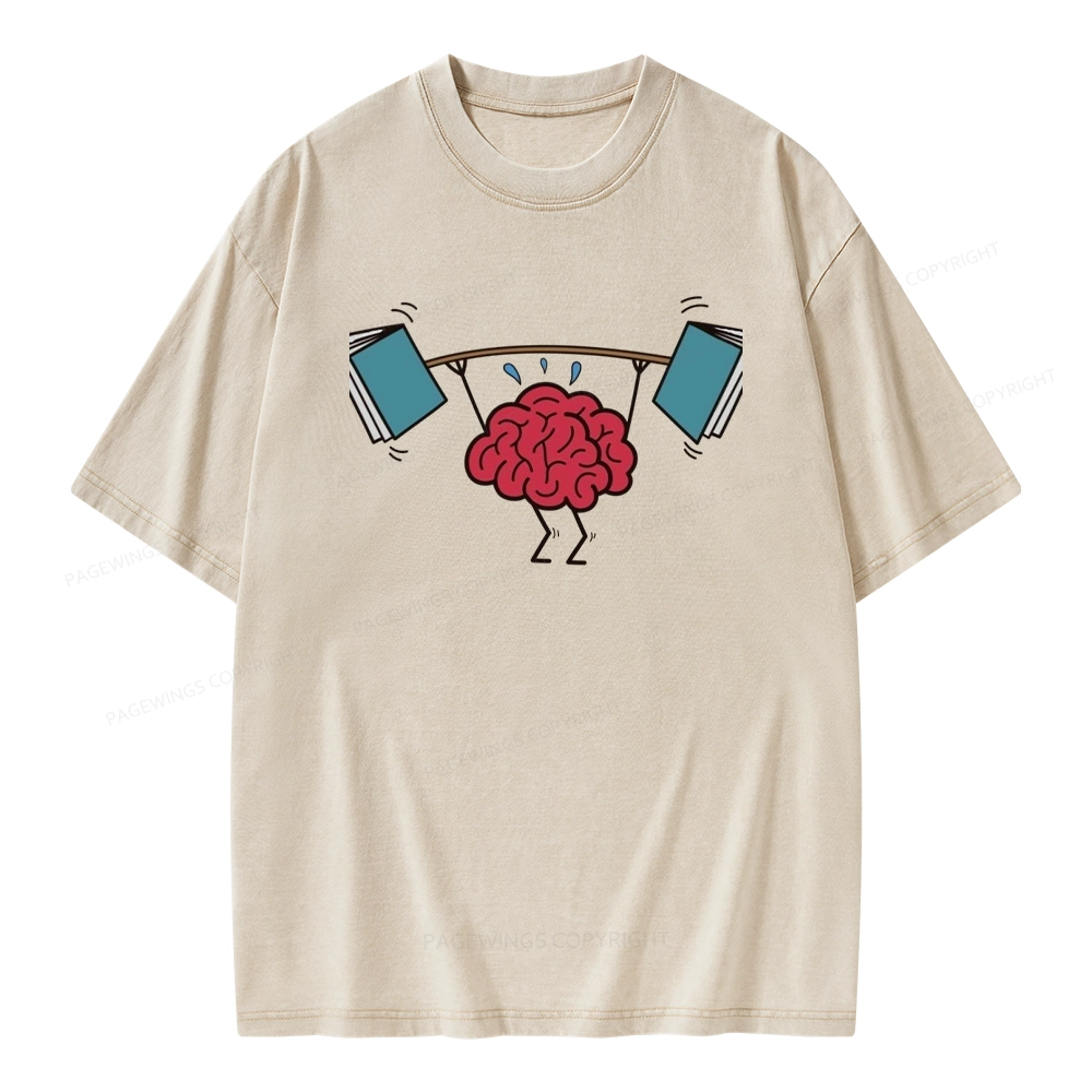 Pagewings It's Book O'Clock Unisex Washed T-shirt