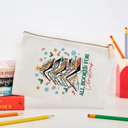 Pagewings Fourth Wing All Booked For Christmas Pouch