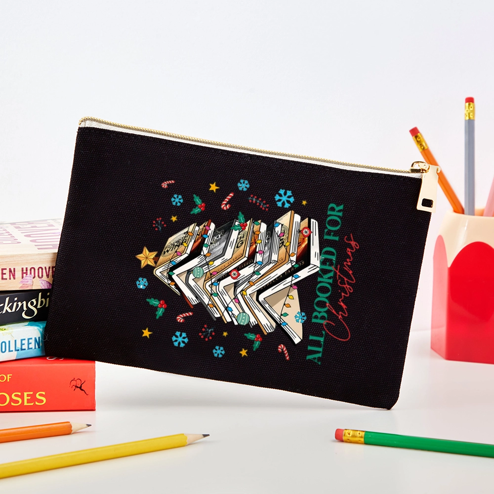 Pagewings Fourth Wing All Booked For Christmas Pouch