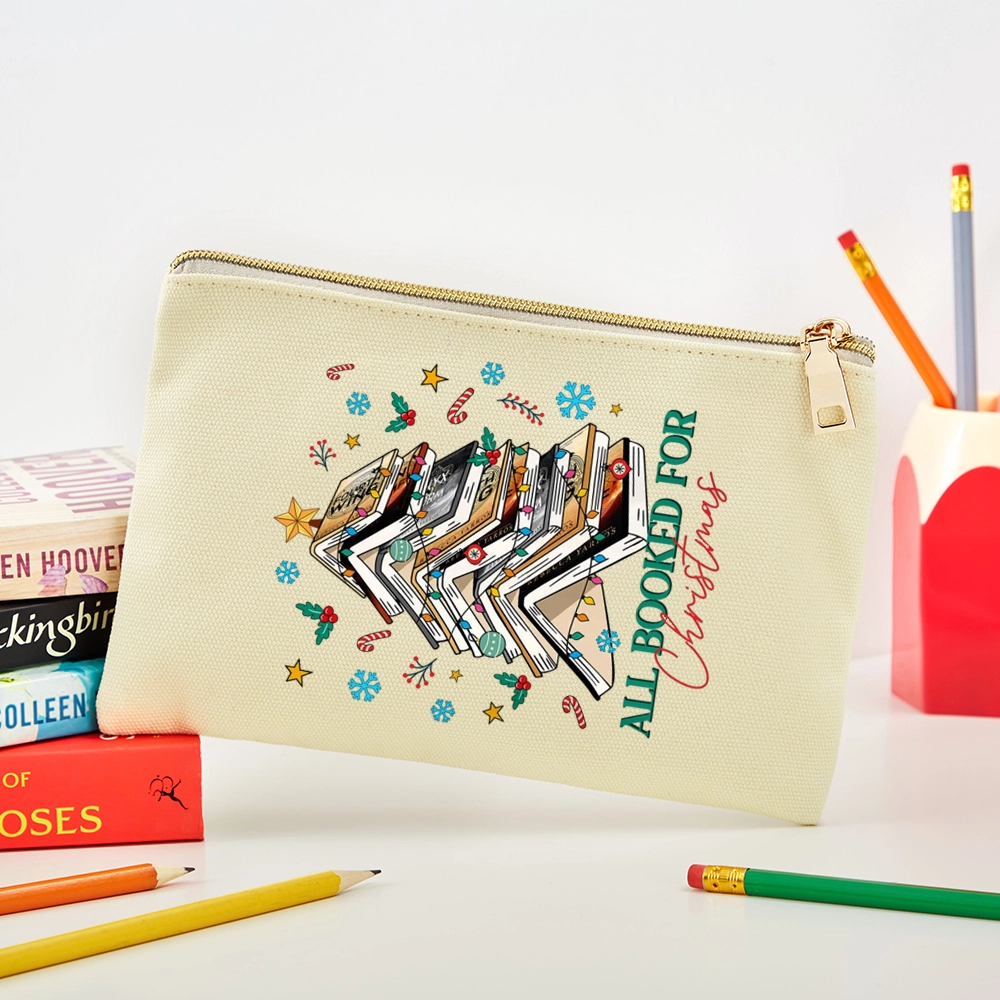 Pagewings Fourth Wing All Booked For Christmas Pouch