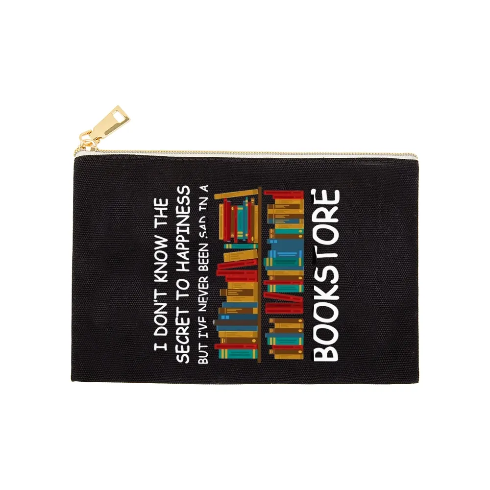 Pagewings I've Never Been Sad In A Bookstore Pouch