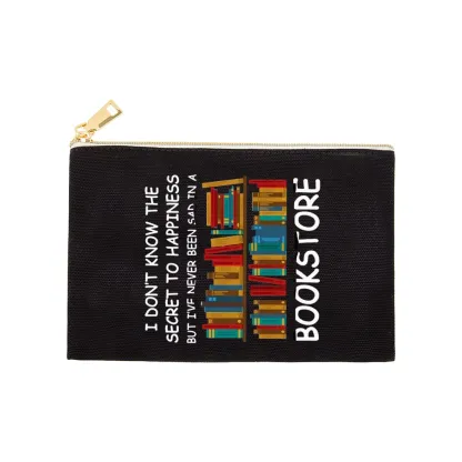 Pagewings I've Never Been Sad In A Bookstore Pouch