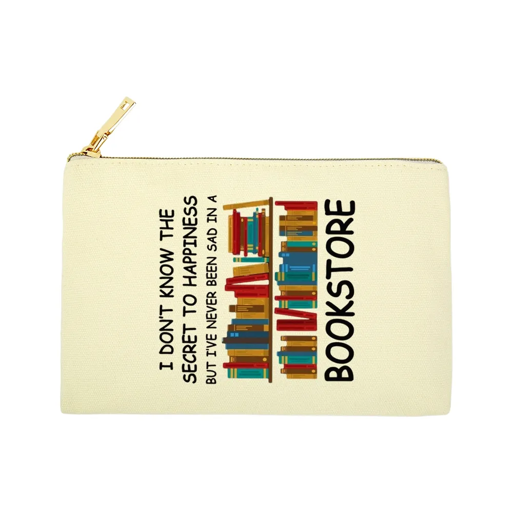 Pagewings I've Never Been Sad In A Bookstore Pouch