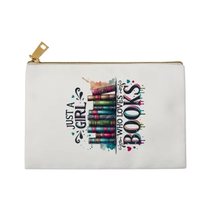 Pagewings Just A Girl Who Loves Books Pouch