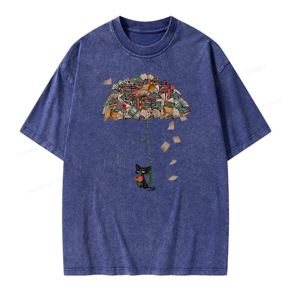 Pagewings Emotionally Attached To Fictional Characters Unisex Washed T