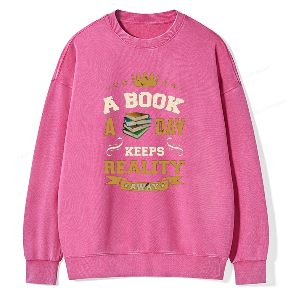 Pagewings To Kill a Mockingbird Unisex Washed Sweatshirt