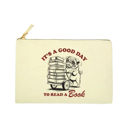 Pagewings Its A Good Day To Read A Book Pouch