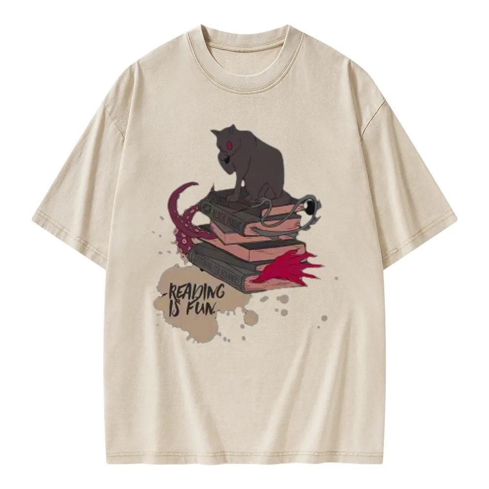 Pagewings Emotionally Attached To Fictional Characters Unisex Washed T