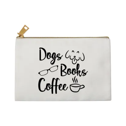 Pagewings Dogs Books Coffee Pouch