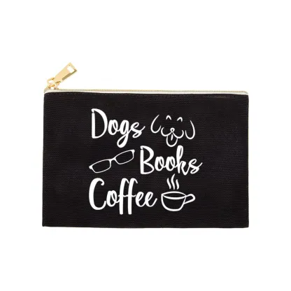 Pagewings Dogs Books Coffee Pouch