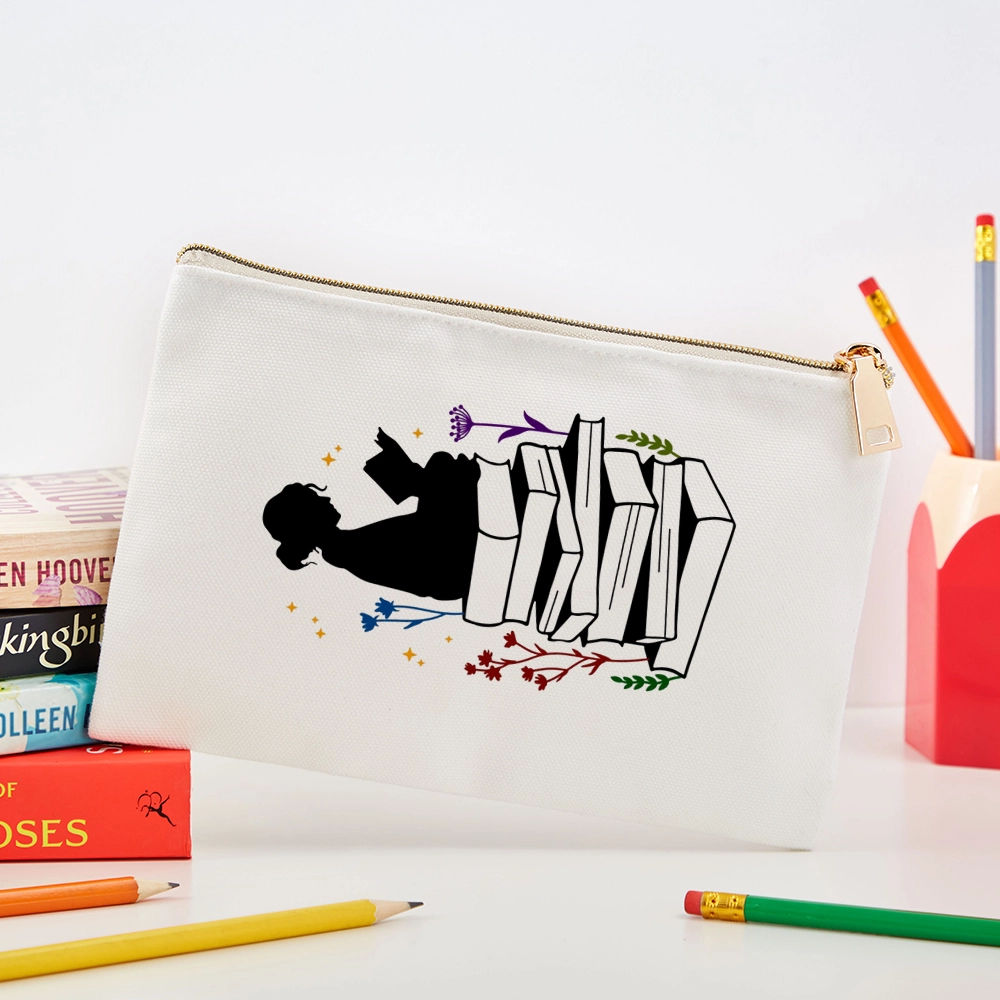 Pagewings Girl Reading Pouch