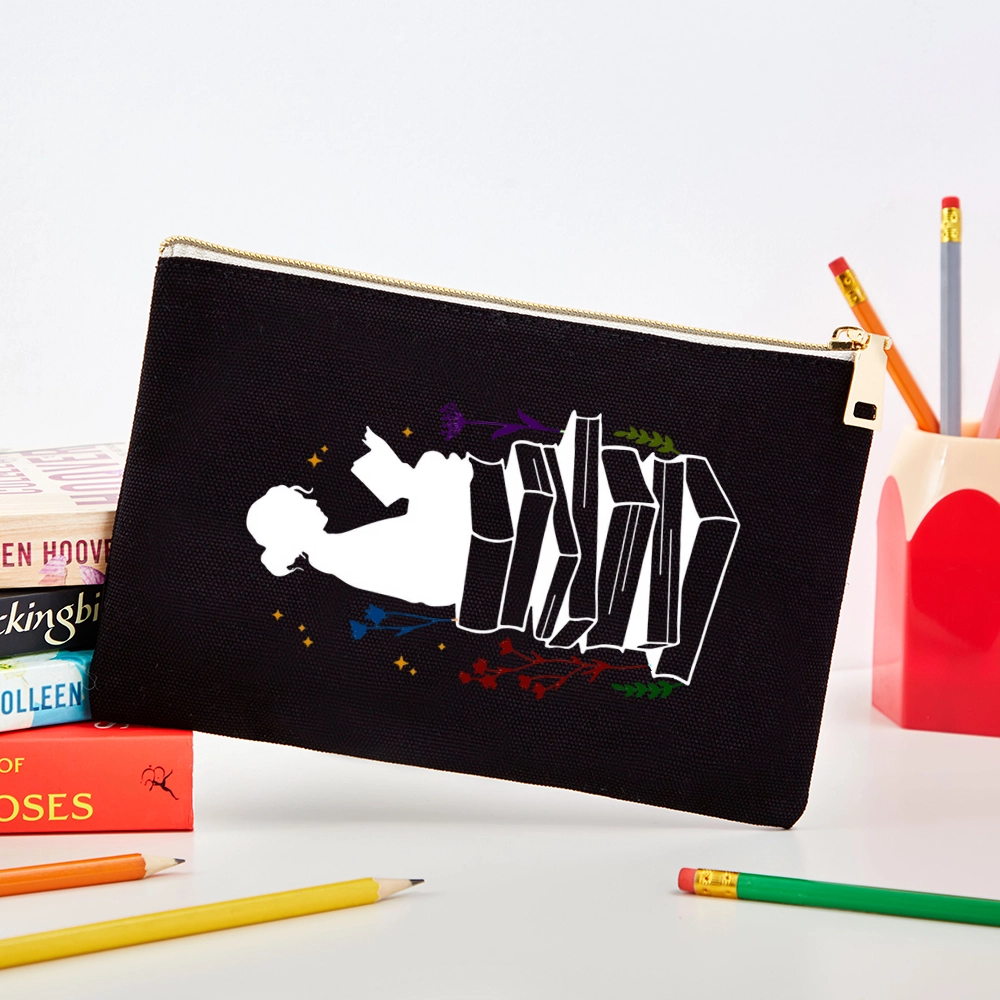 Pagewings Girl Reading Pouch