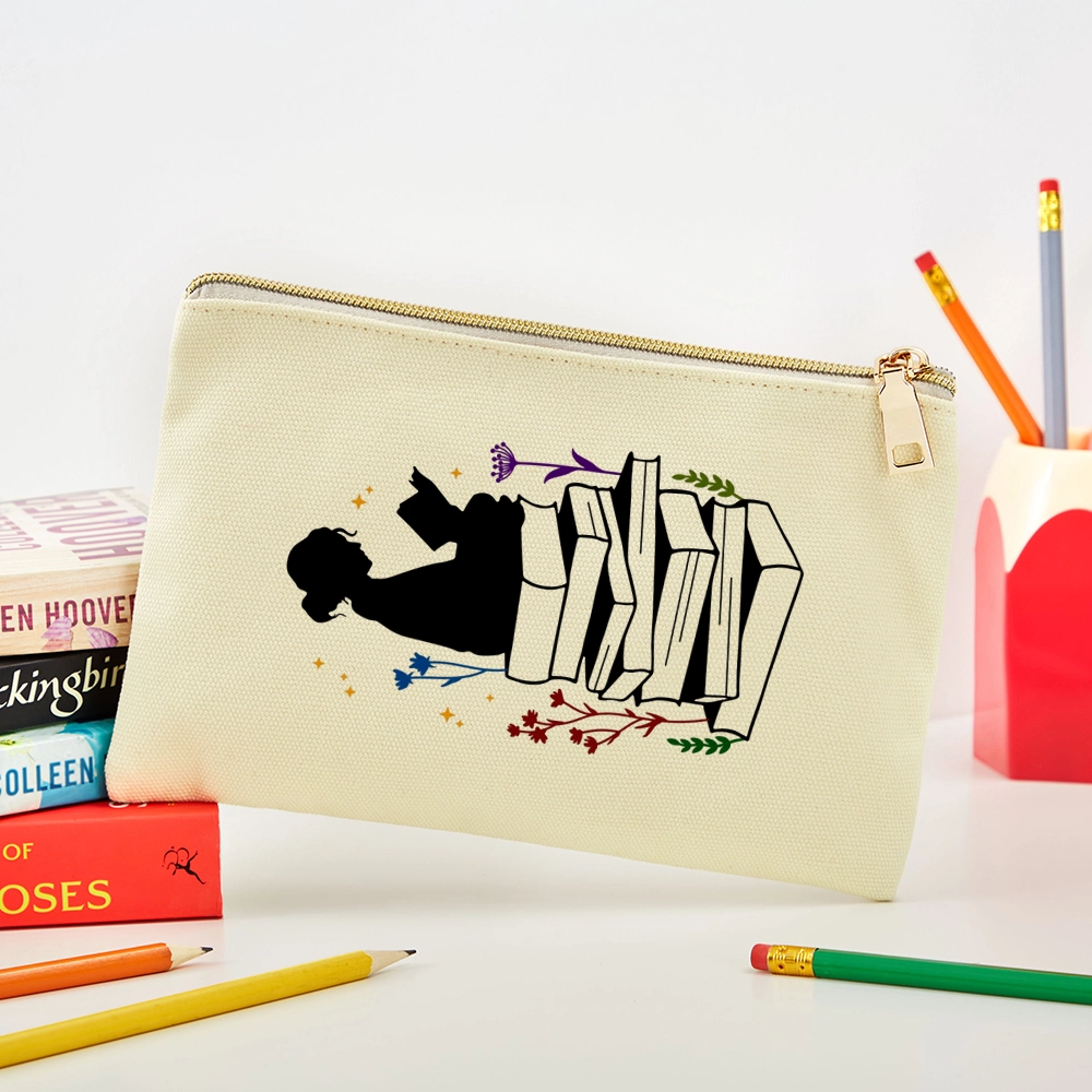 Pagewings Girl Reading Pouch