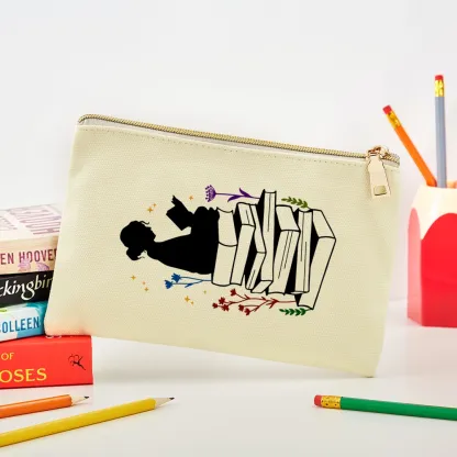 Pagewings Girl Reading Pouch