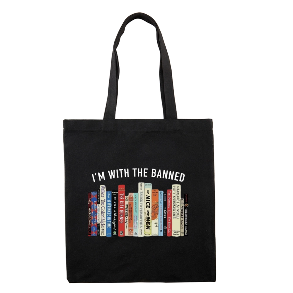 Pagewings I'm With The Banned Reading Tote Bag