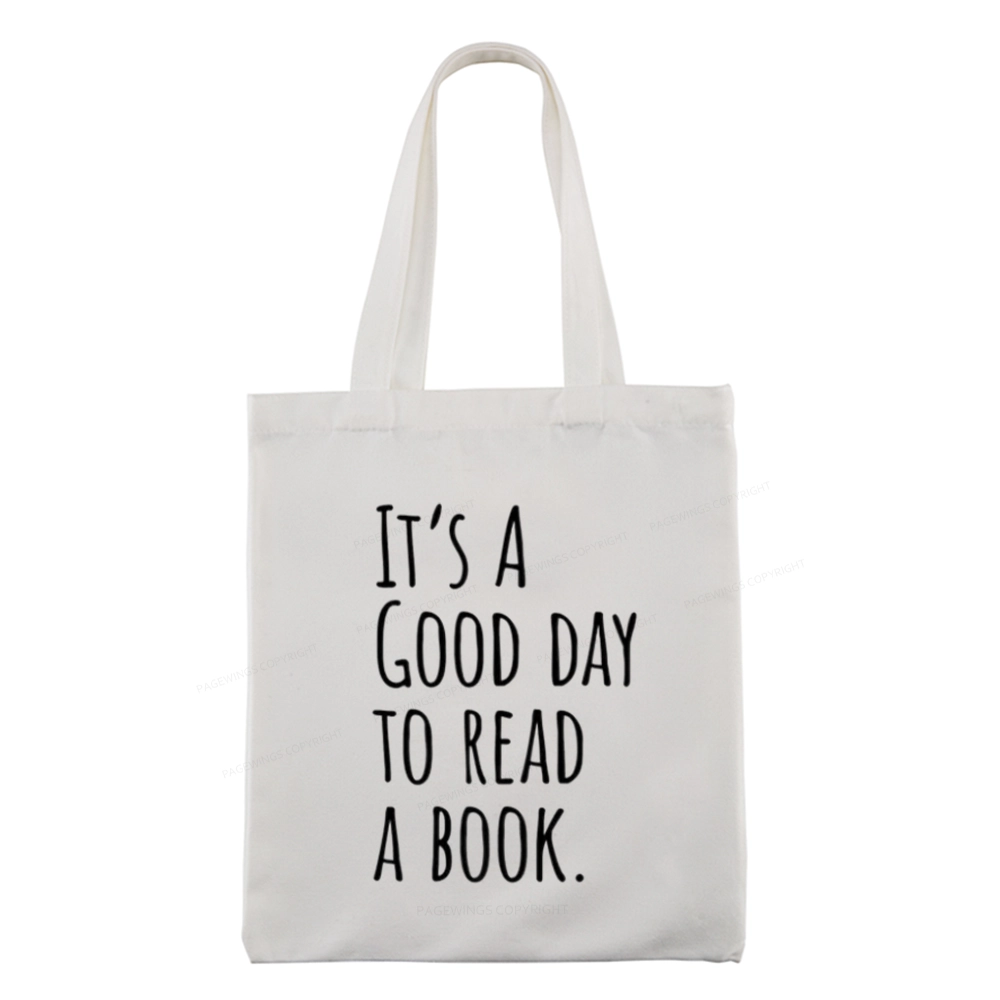 Pagewings It's A Good Day To Read A Book Tote Bag